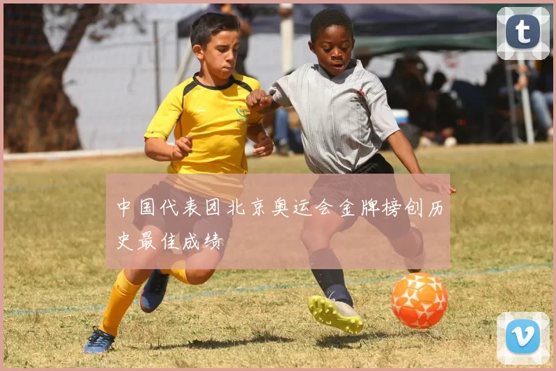 中国代表团北京奥运会金牌榜创历史最佳成绩